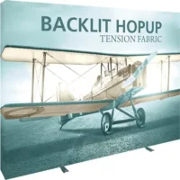 Hopup 10ft Backlit Straight Tension Fabric Display - Image 2