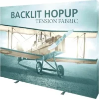 Hopup 10ft Backlit Straight Tension Fabric Display - Image 3