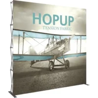Hopup 10ft Straight Extra Tall Tension Fabric Display - Image 4