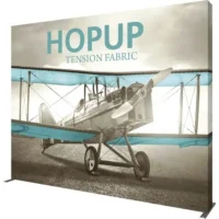 Hopup 13ft Straight Extra Tall Tension Fabric Display - Image 3