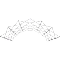 Hopup 15ft Curved Full Height Tension Fabric Display - Image 11