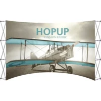 Hopup 15ft Curved Full Height Tension Fabric Display - Image 7