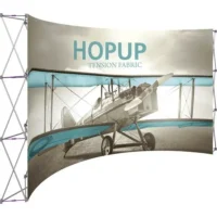 Hopup 15ft Curved Full Height Tension Fabric Display - Image 5