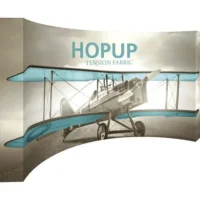Hopup 15ft Curved Full Height Tension Fabric Display - Image 2
