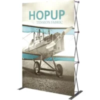 Hopup 5ft Straight Full Height Tension Fabric Display - Image 4
