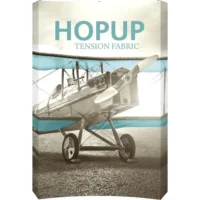 Hopup 5.5ft Curved Full Height Tension Fabric Display