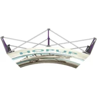 Hopup 5.5ft Curved Full Height Tension Fabric Display - Image 7