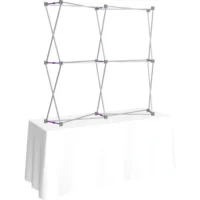 Hopup 5.5ft Curved Square Tabletop Tension Fabric Display - Image 7