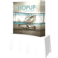 Hopup 5.5ft Curved Square Tabletop Tension Fabric Display - Image 4
