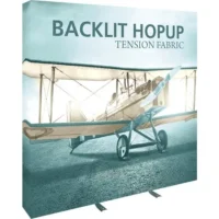 Hopup 7.5ft Backlit Straight Tension Fabric Display Kit - Image 2