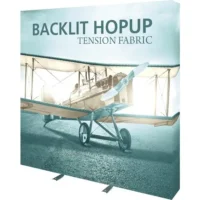 Hopup 7.5ft Backlit Straight Tension Fabric Display Kit - Image 3
