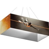 8ft x 4ft x 2ft Rectangle Formulate Master Hanging Banner Display (Single-Sided)