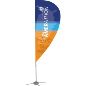 Zoom Flex D-Shaped Flag Medium