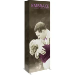 Embrace 2.5ft Full Height Push-Fit Tension Fabric Display