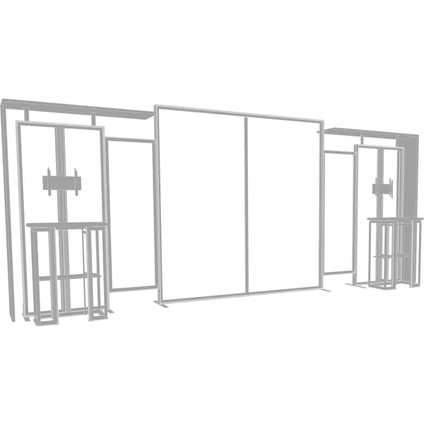 Hybrid Pro 20ft Modular Backwall Kit 11 - Image 4