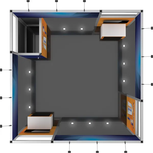 Hybrid Pro 20x20 Modular Island Kit 18B - Image 3