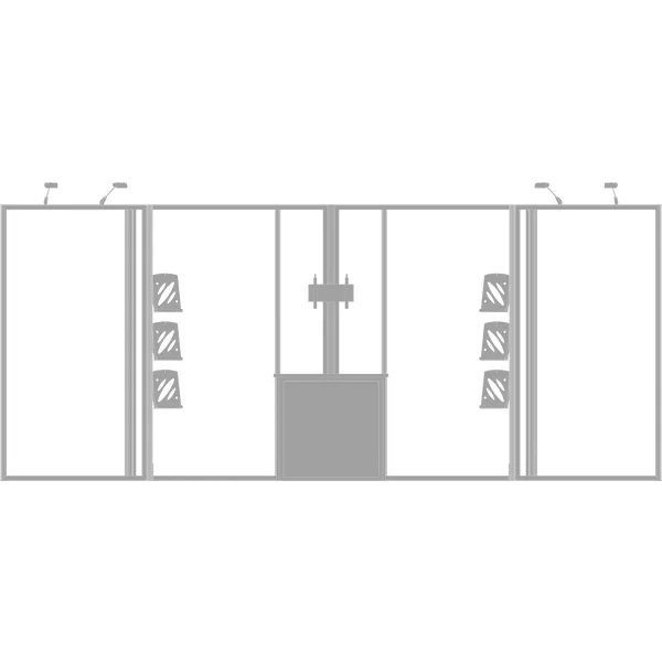 Hybrid Pro 20ft Modular Backwall Kit 10 - Image 5