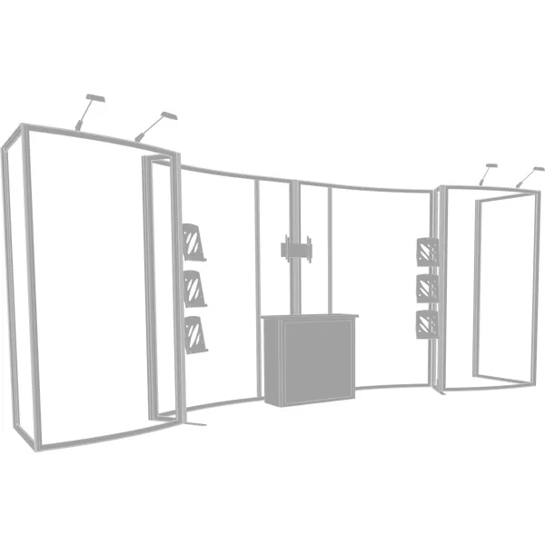 Hybrid Pro 20ft Modular Backwall Kit 10 - Image 4